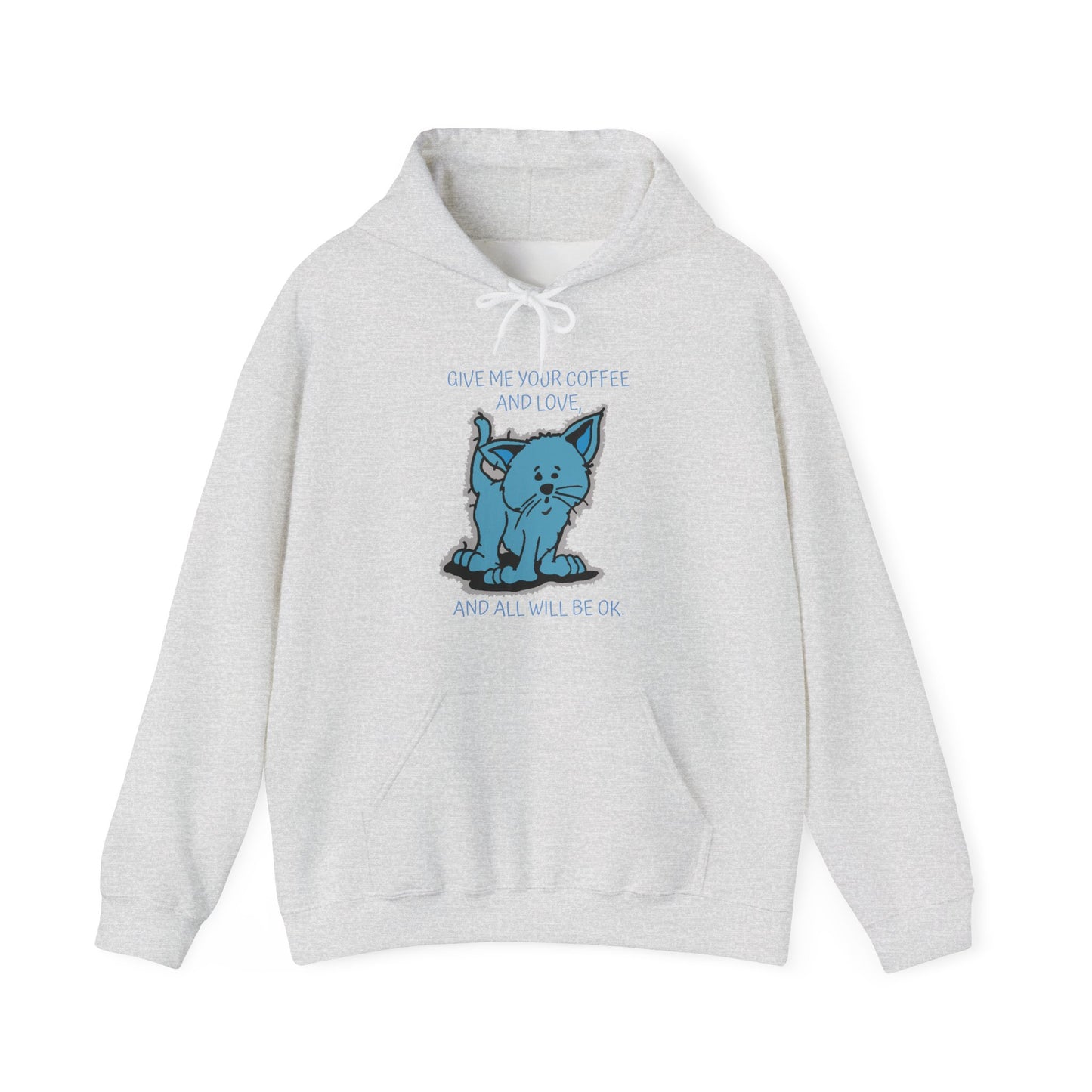 BLUE KITTY ALONE