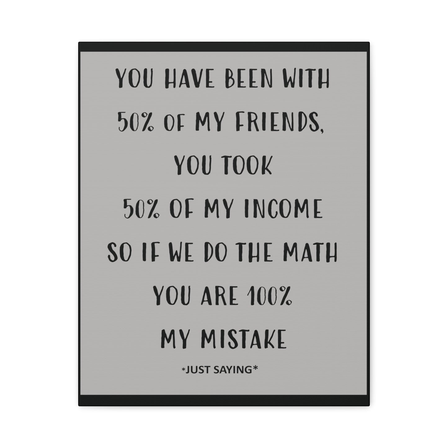 MY MISTAKE