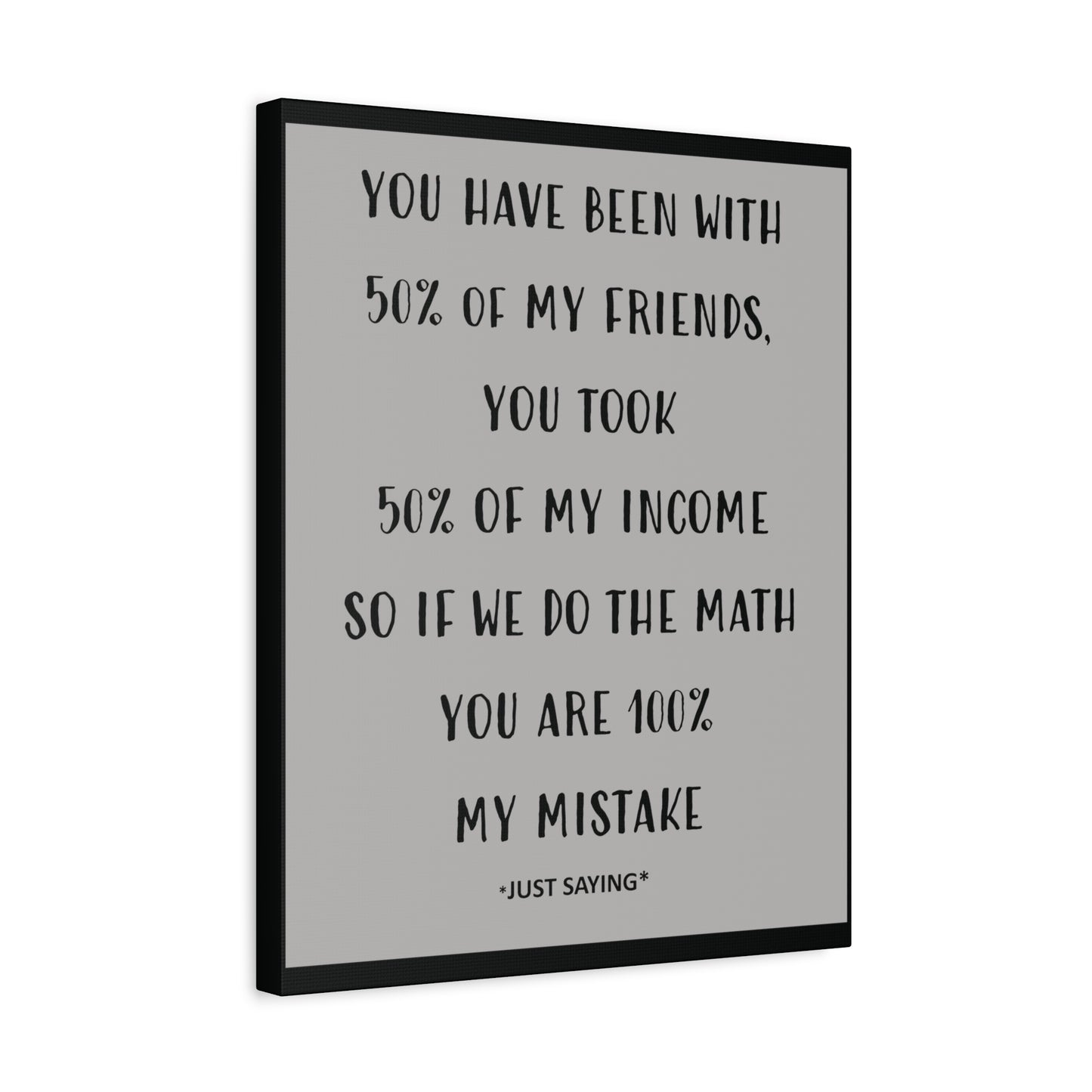 MY MISTAKE