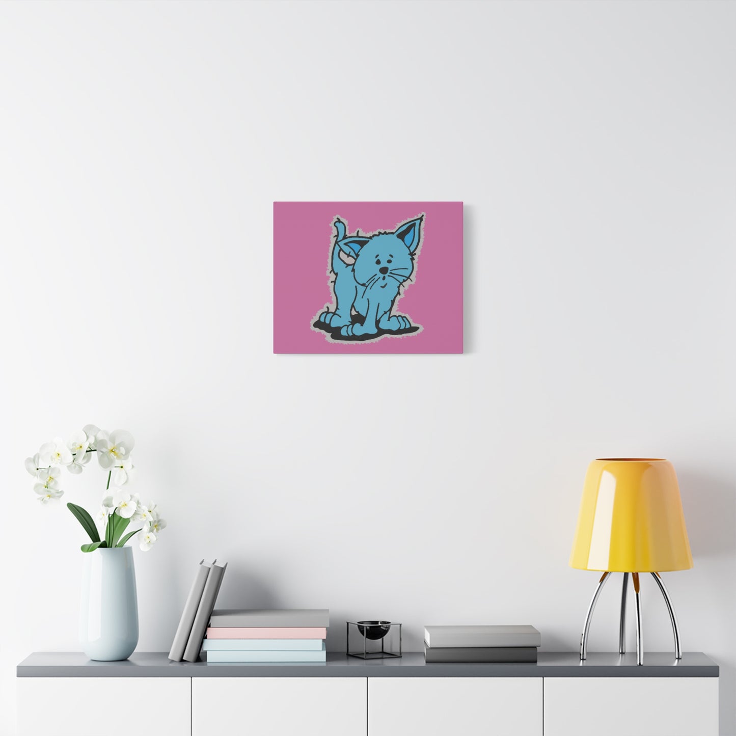 BLUE KITTY ALONE