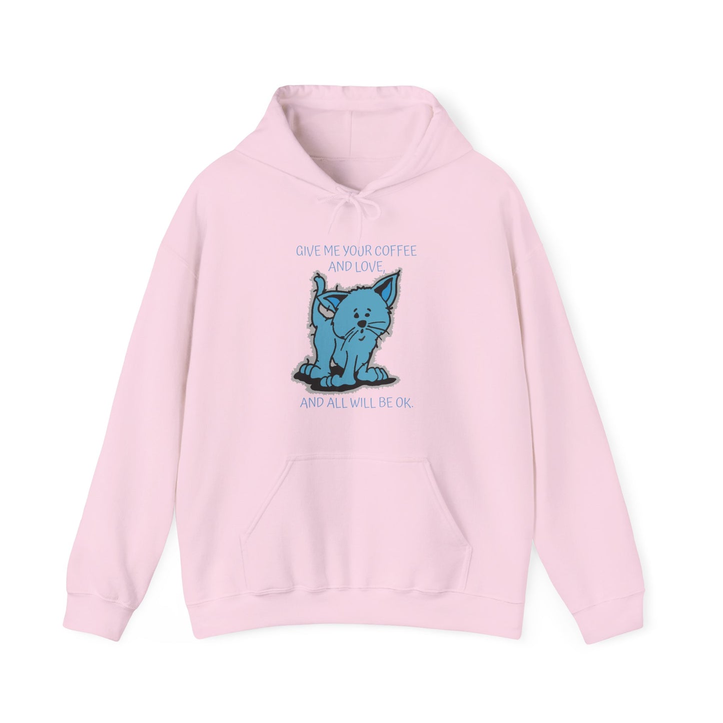 BLUE KITTY ALONE