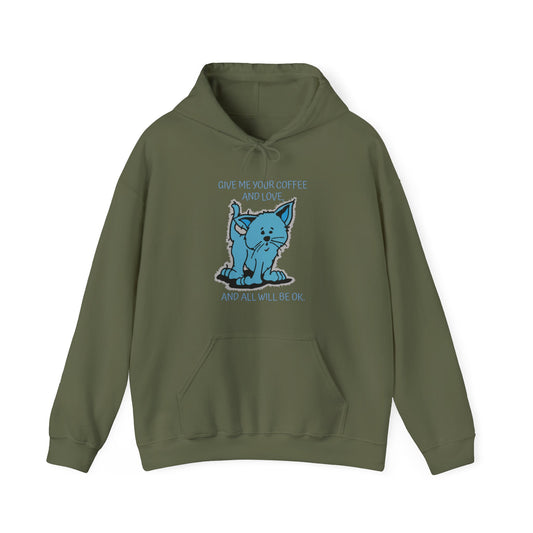 BLUE KITTY ALONE