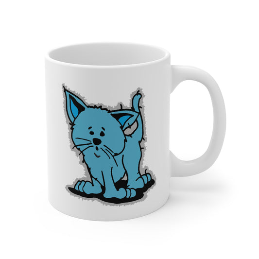 BLUE KITTY ALONE